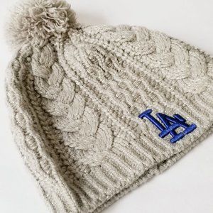 Grey Dodgers Beanie 47Brand